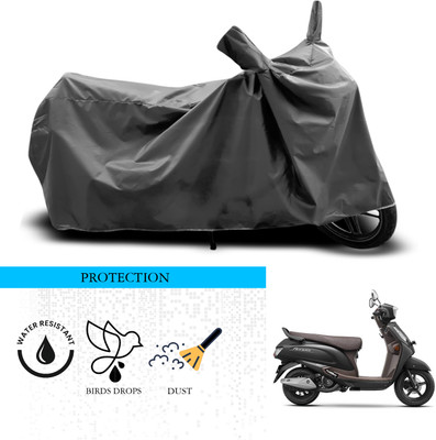 ANTHUB Waterproof Two Wheeler Cover for Suzuki(New Access 125, Grey)