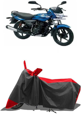 SUGASHRI Waterproof Two Wheeler Cover for Bajaj(Platina 125, Red, Black)