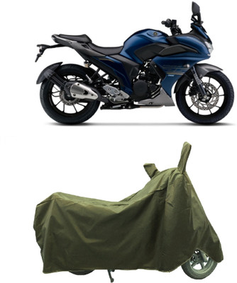 Coxtor Waterproof Two Wheeler Cover for Yamaha(Fazer 25 BS6, Gold)