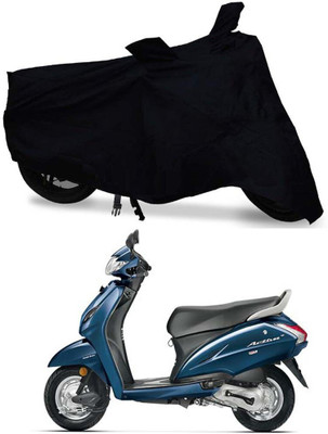 DeepShakshi AUTOMOTIVE Two Wheeler Cover for Honda(Activa 4G, Black)