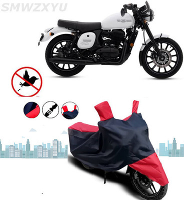 SK AUTO Two Wheeler Cover for JAWA(42 BS6, Red)