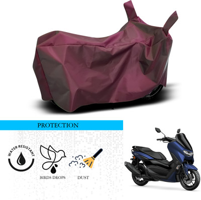 SnehaSales Waterproof Two Wheeler Cover for Yamaha(NMax 155, Maroon)