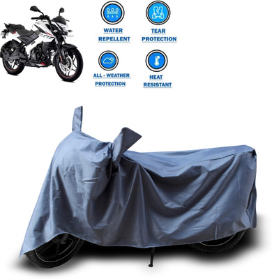 CODOKI Two Wheeler Cover for Bajaj(Pulsar NS 200, Grey)