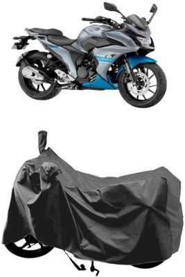 SUGASHRI Waterproof Two Wheeler Cover for Yamaha(Fazer-250, Grey)