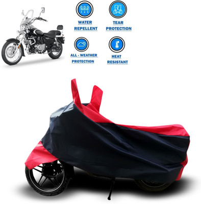 PAGORA Two Wheeler Cover for Bajaj(Avenger 220 Cruise, Red)