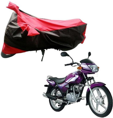 SK AUTO Two Wheeler Cover for TVS(Star City, Black, Red)