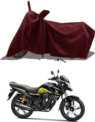 SK AUTO Waterproof Two Wheeler Cover for Honda(SP 125, Maroon)