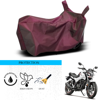 ANTHUB Waterproof Two Wheeler Cover for Hero(Xtreme 200R, Maroon)