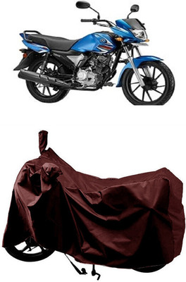 SUGASHRI Waterproof Two Wheeler Cover for Yamaha(Saluto RX, Maroon)