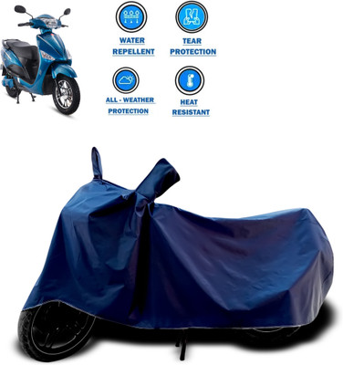 CODOKI Two Wheeler Cover for Hero(Electric Optima, Blue)
