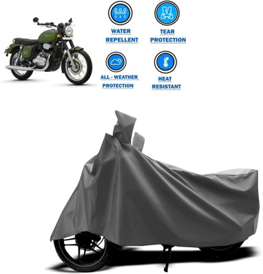 CODOKI Two Wheeler Cover for JAWA(42 BS6, Grey)