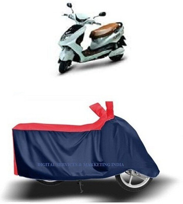 DSAMI Two Wheeler Cover for Okinawa(Raise, Blue)