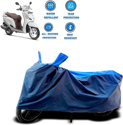 CODOKI Two Wheeler Cover for Honda(Aviator, Blue)