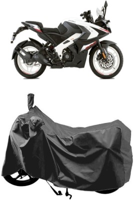 SUGASHRI Waterproof Two Wheeler Cover for Bajaj(Pulsar RS 200, Grey)