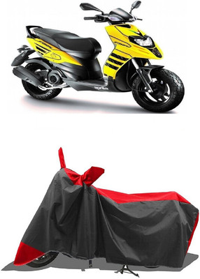 SUGASHRI Waterproof Two Wheeler Cover for Aprilia(Storm 125, Red, Black)