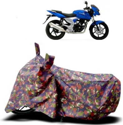 SUGASHRI Waterproof Two Wheeler Cover for Bajaj(Pulsar 200 NS DTS-i, Multicolor)