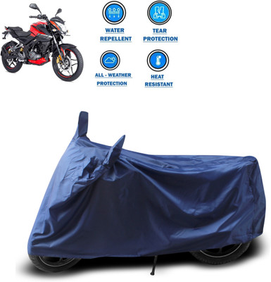 CODOKI Two Wheeler Cover for Bajaj(Pulsar NS 160, Blue)