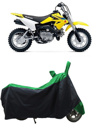 Coxtor Waterproof Two Wheeler Cover for Suzuki(DR-Z50, Green)