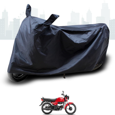 SK AUTO Two Wheeler Cover for Hero(HF Dawn, Black)