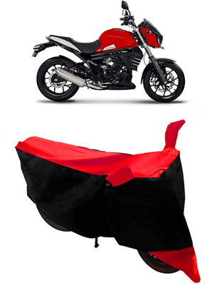 SK AUTO Two Wheeler Cover for Mahindra(MOJO XT 300, Red)