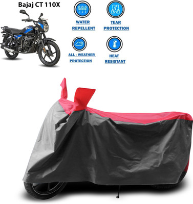 CODOKI Two Wheeler Cover for Bajaj(Grey)