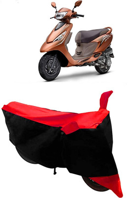 SK AUTO Two Wheeler Cover for TVS(Zest, Red)