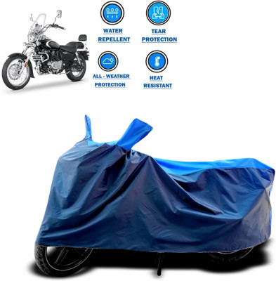 CODOKI Two Wheeler Cover for Bajaj(Avenger 220 Cruise, Blue)