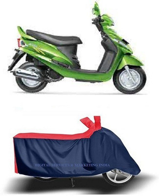 DSAMI Two Wheeler Cover for Mahindra(Rodeo RZ, Blue)