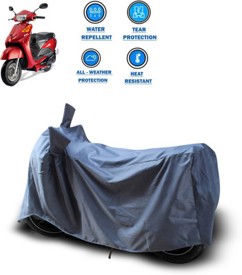 GOSHIV-car and bike accessories Waterproof Two Wheeler Cover for Indus(Yo EXL, Grey)