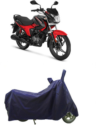 Coxtor Waterproof Two Wheeler Cover for Hero(New Glamour BS6, Blue)