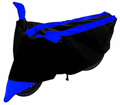 APNEK Waterproof Two Wheeler Cover for Yamaha(FZ S V3, Blue, Black)