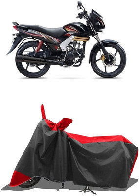 SUGASHRI Waterproof Two Wheeler Cover for Mahindra(Centuro, Red, Black)