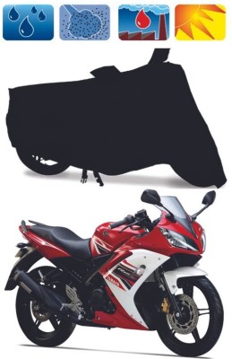 Mdstar Waterproof Two Wheeler Cover for Yamaha(YZF R15S BS6, Black)