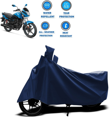 CODOKI Two Wheeler Cover for Hero(MotoCorp Splendor iSmart, Blue)