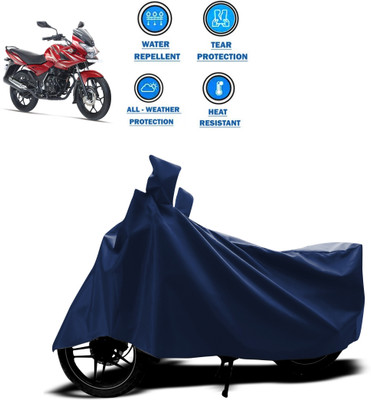 CODOKI Two Wheeler Cover for Bajaj(Discover 150 f, Blue)