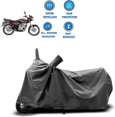 PAGORA Two Wheeler Cover for Bajaj(Discover 125 DTS-i, Grey)