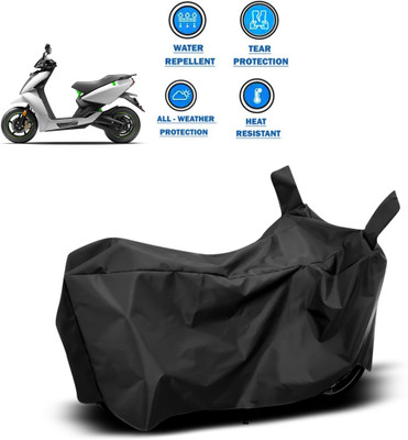 PAGORA Two Wheeler Cover for Ather(Black)