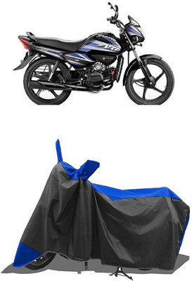 SUGASHRI Waterproof Two Wheeler Cover for Hero(Splendor NXG, Blue, Black)