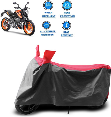 CODOKI Two Wheeler Cover for KTM(125 Duke, Grey)
