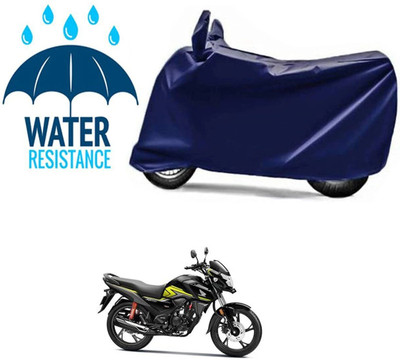 SK AUTO Waterproof Two Wheeler Cover for Honda(SP 125, Blue)