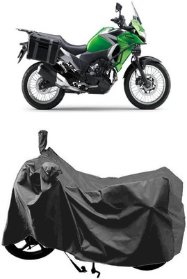 SUGASHRI Waterproof Two Wheeler Cover for Kawasaki(Versys-X 300, Grey)