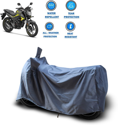 GOSHIV-car and bike accessories Waterproof Two Wheeler Cover for Honda(CB Hornet 160, Grey)