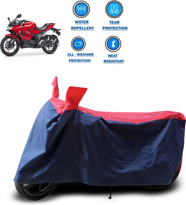 CODOKI Two Wheeler Cover for Suzuki(Gixxer SF, Red)