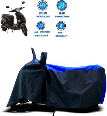 CODOKI Two Wheeler Cover for Hero(Electric Photon, Blue)