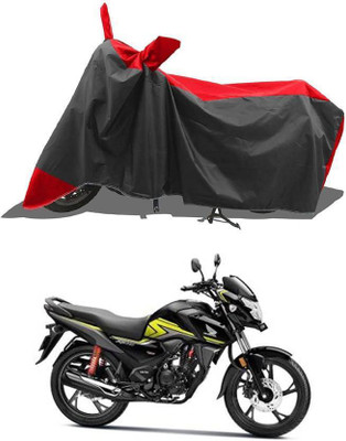 smwzxyu Waterproof Two Wheeler Cover for Honda(Red, Black)