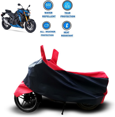 CODOKI Two Wheeler Cover for Suzuki(GSX, Red)