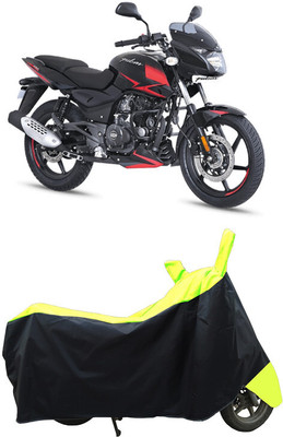 Coxtor Waterproof Two Wheeler Cover for Bajaj(Pulsar 180, Yellow)