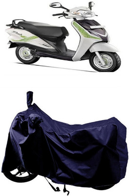 SUGASHRI Waterproof Two Wheeler Cover for Hero(Moto Corp Duet, Blue)