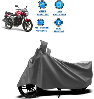 CODOKI Two Wheeler Cover for Yamaha(SZ X, Grey)