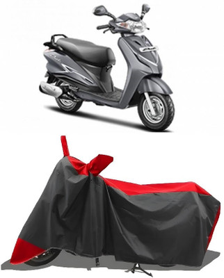 SK AUTO Waterproof Two Wheeler Cover for Hero(Duet 125CC, Red)